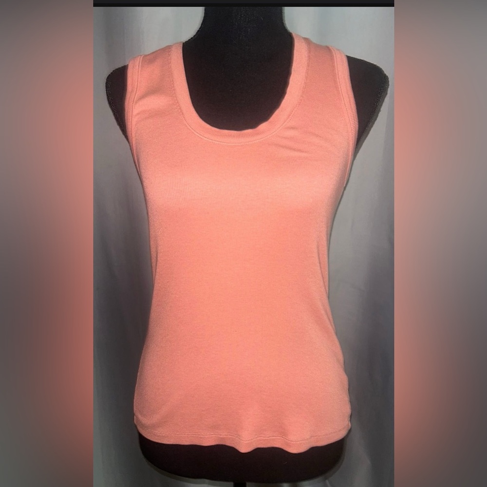 A New Day tank top. Size small. Pink/orange color